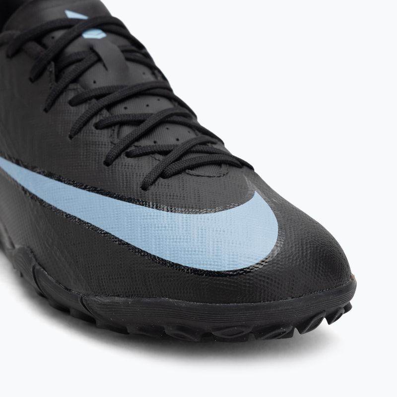 Кросівки футбольні чоловічі Nike Mercurial Vapor 16 Academy TF black/ice blue 7