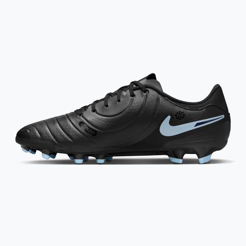 Кросівки футбольні чоловічі Nike Tiempo Legend 10 Academy FG/MG black/black 9