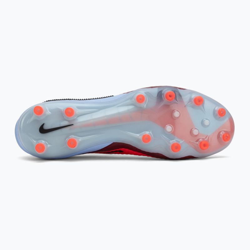 Кросівки футбольні чоловічі Nike Phantom 6 Low Elite AG-Pro royal tint/bright crimson 4