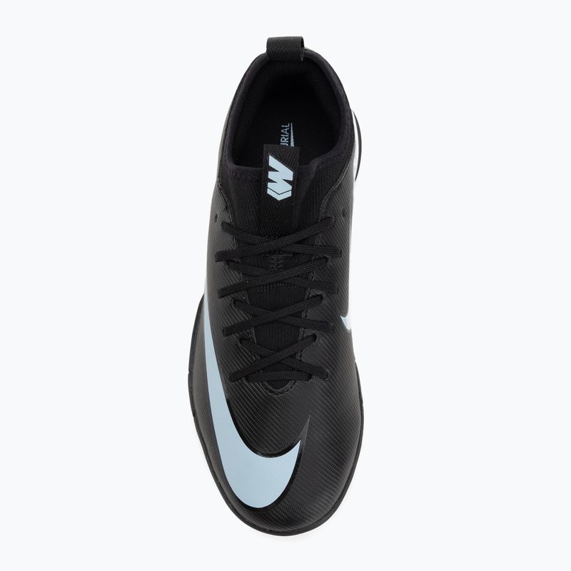 Кросівки футбольні дитячі Nike Mercurial Vapor 16 Academy IC black/ice blue 5