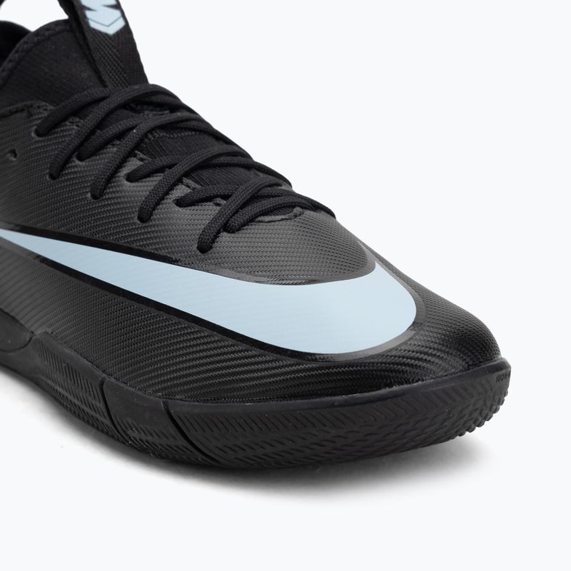 Кросівки футбольні дитячі Nike Mercurial Vapor 16 Academy IC black/ice blue 7