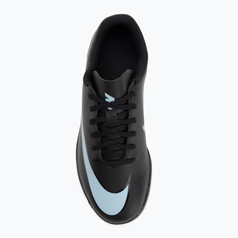 Кросівки футбольні дитячі Nike Mercurial Vapor 16 Club IC black/ice blue 5
