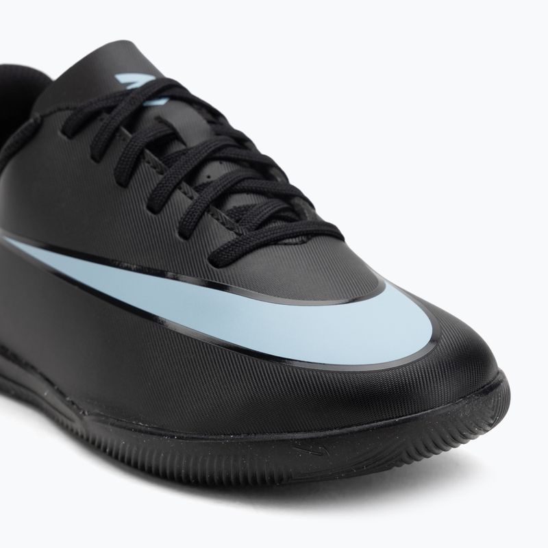 Кросівки футбольні дитячі Nike Mercurial Vapor 16 Club IC black/ice blue 7