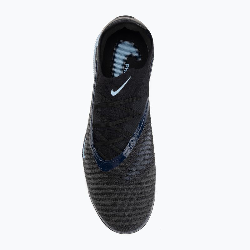 Кросівки футбольні чоловічі Nike Phantom 6 Low Elite FG black/black 5