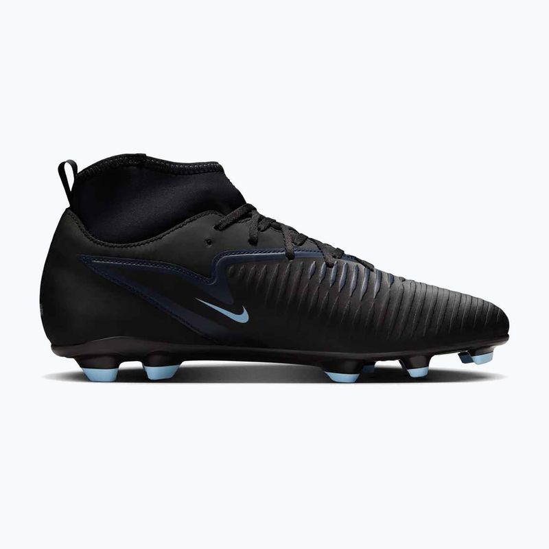 Кросівки футбольні чоловічі Nike Phantom 6 High Club FG/MG black/black 9