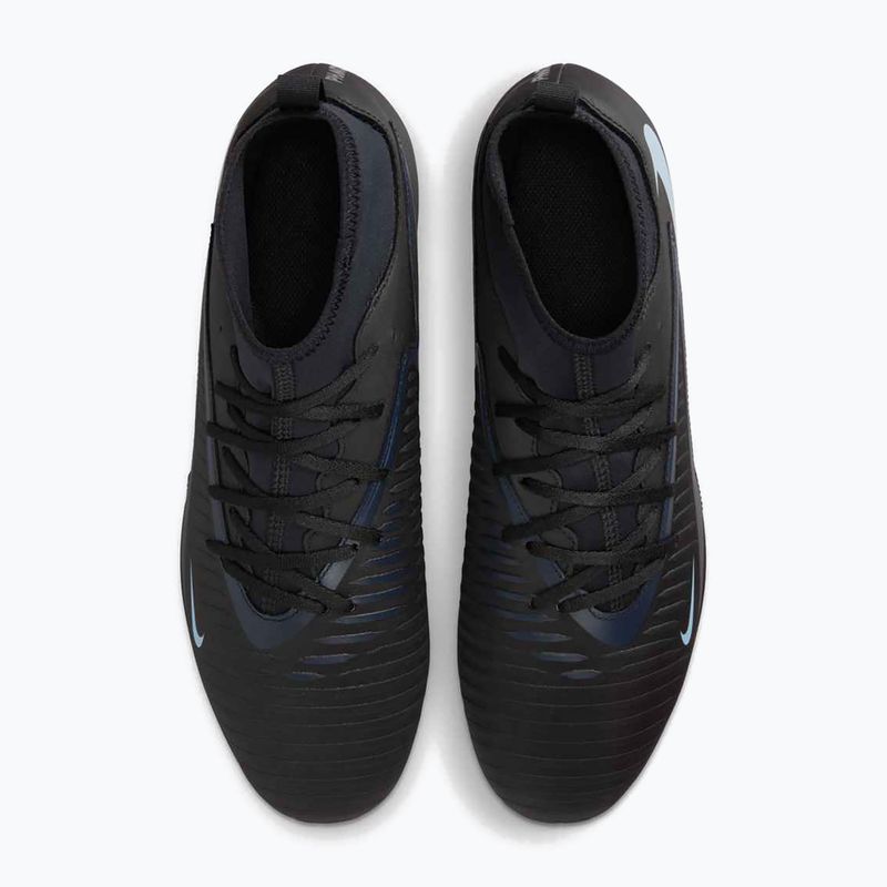 Кросівки футбольні чоловічі Nike Phantom 6 High Club FG/MG black/black 13