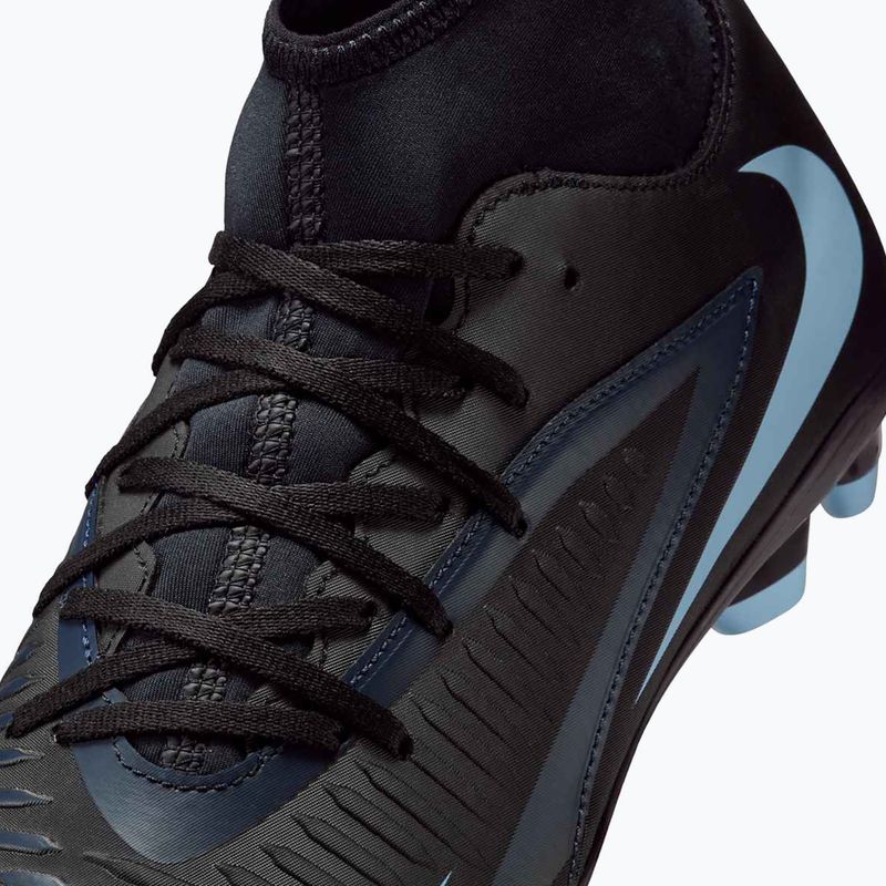 Кросівки футбольні чоловічі Nike Phantom 6 High Club FG/MG black/black 14