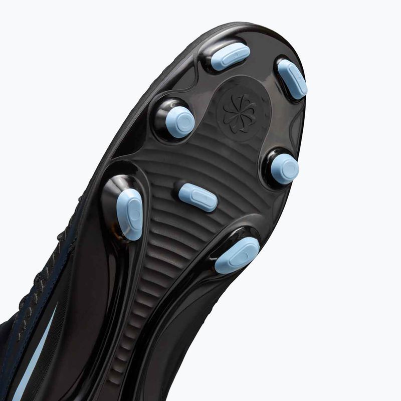Кросівки футбольні чоловічі Nike Phantom 6 High Club FG/MG black/black 16