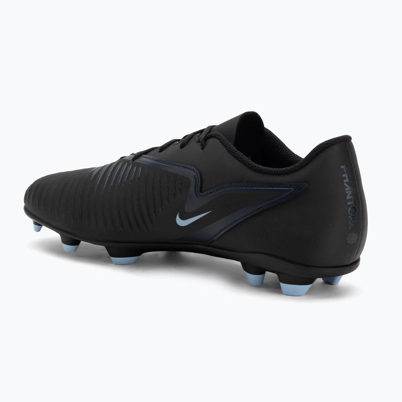 Кросівки футбольні чоловічі Nike Phantom 6 Low Club FG/MG black/black 3
