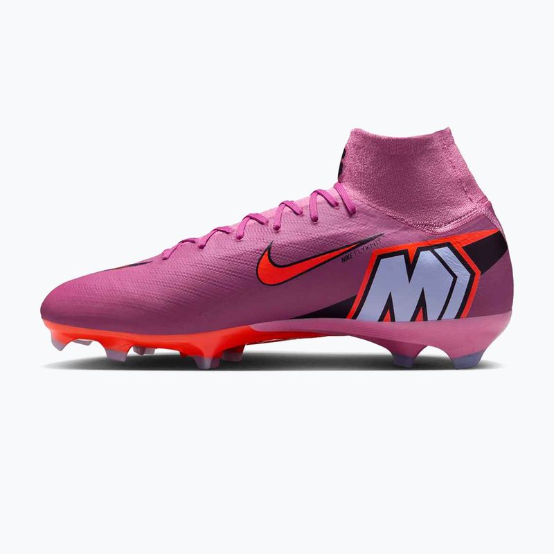 Кросівки футбольні чоловічі Nike Mercurial Superfly 10 Pro FG magic flamingo/black/total crimson 2