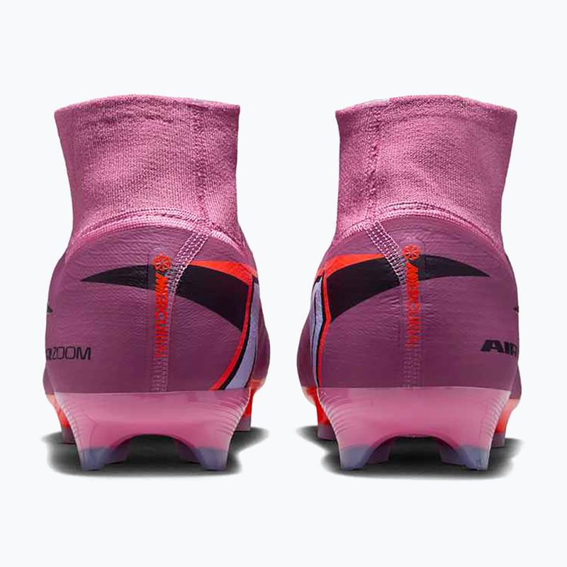 Кросівки футбольні чоловічі Nike Mercurial Superfly 10 Pro FG magic flamingo/black/total crimson 4