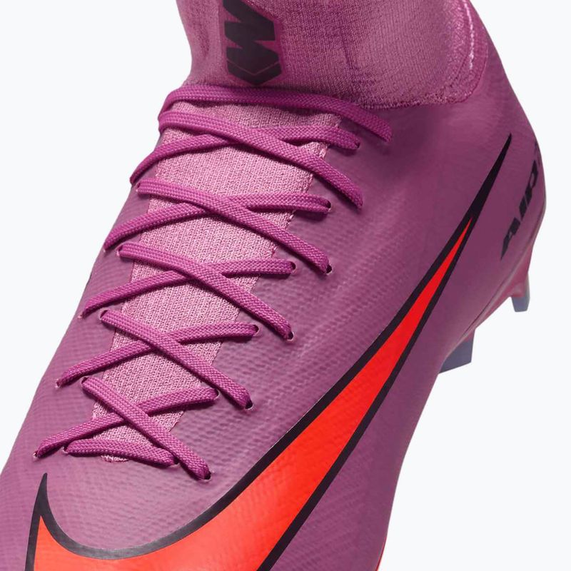Кросівки футбольні чоловічі Nike Mercurial Superfly 10 Pro FG magic flamingo/black/total crimson 7
