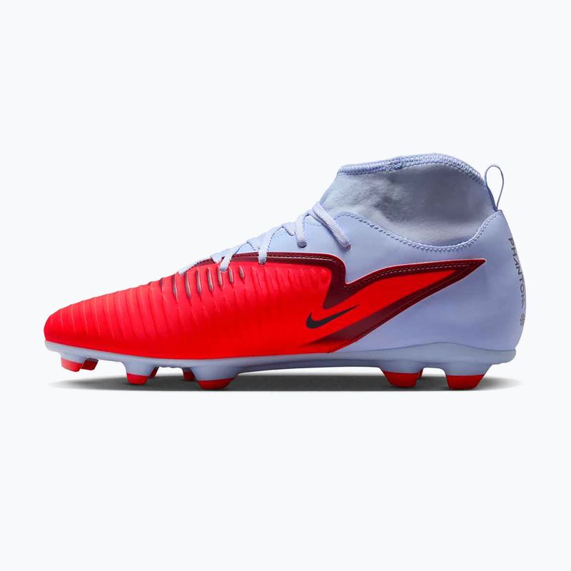 Кросівки футбольні чоловічі Nike Phantom 6 High Club FG/MG royal tint/bright crimson 2