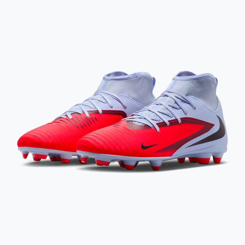 Кросівки футбольні чоловічі Nike Phantom 6 High Club FG/MG royal tint/bright crimson 3