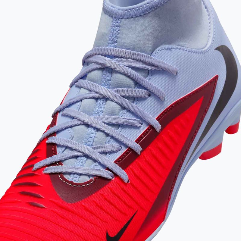 Кросівки футбольні чоловічі Nike Phantom 6 High Club FG/MG royal tint/bright crimson 7