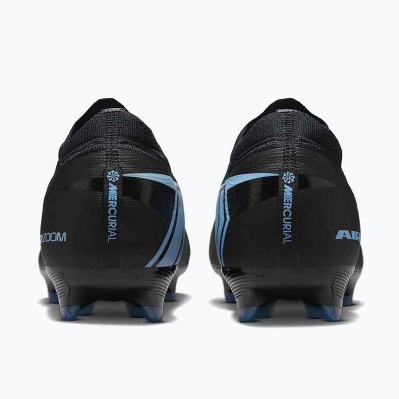 Кросівки футбольні чоловічі Nike Mercurial Vapor 16 Pro FG black/ice blue 4