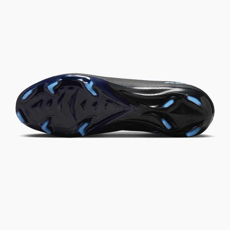 Кросівки футбольні чоловічі Nike Mercurial Vapor 16 Pro FG black/ice blue 5