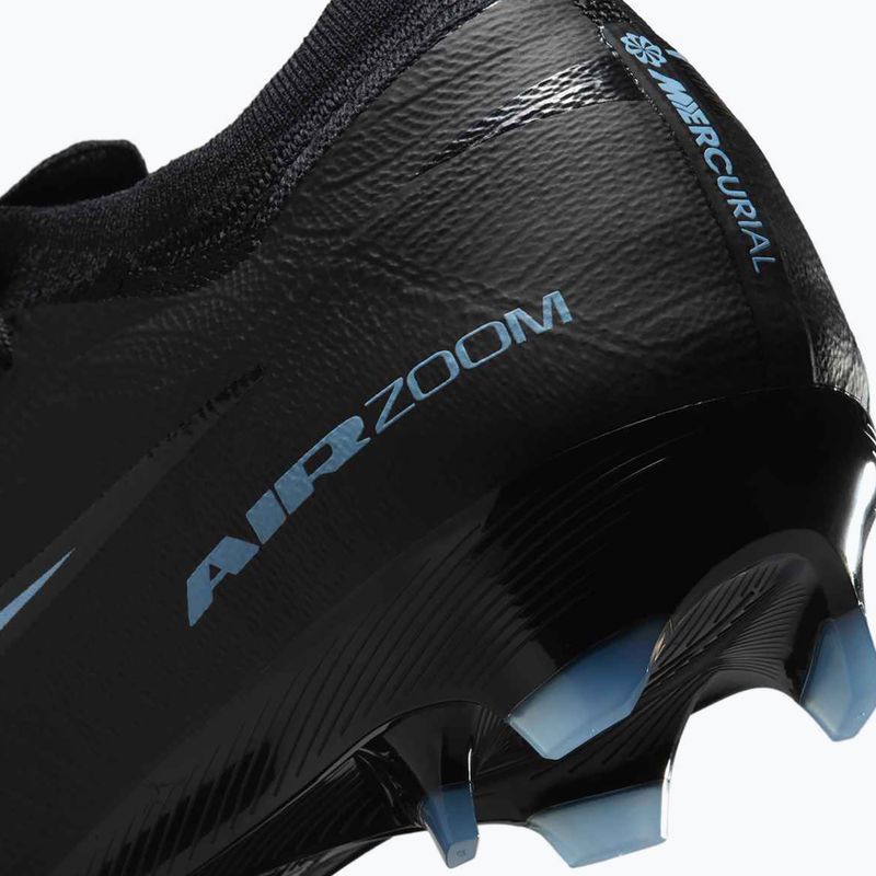 Кросівки футбольні чоловічі Nike Mercurial Vapor 16 Pro FG black/ice blue 8