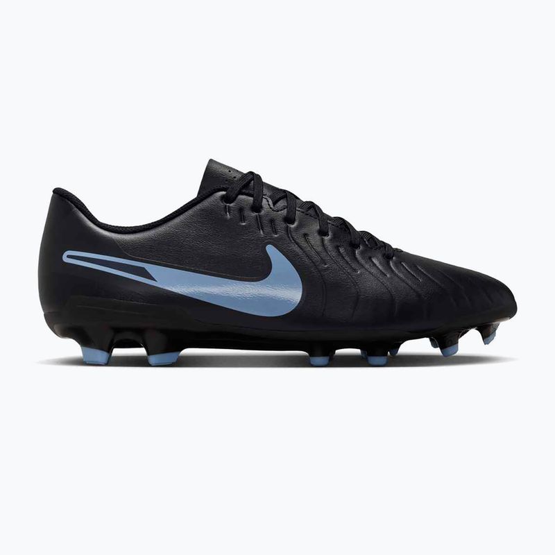Кросівки футбольні чоловічі Nike Tiempo Legend 10 Club FG/MG black/black 8