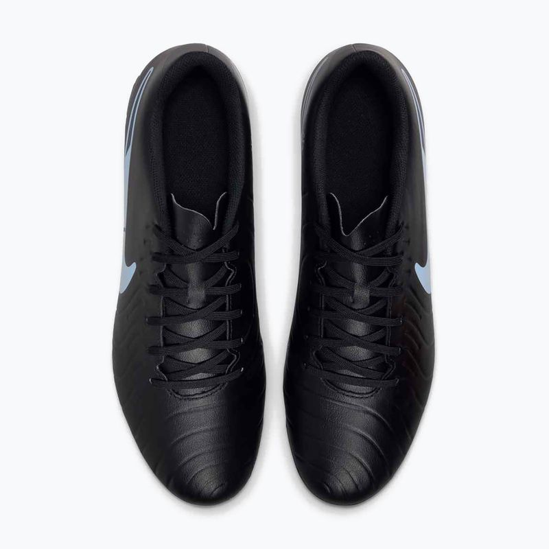 Кросівки футбольні чоловічі Nike Tiempo Legend 10 Club FG/MG black/black 13