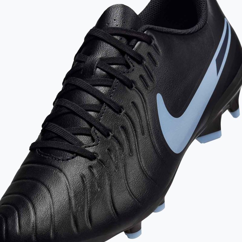 Кросівки футбольні чоловічі Nike Tiempo Legend 10 Club FG/MG black/black 14