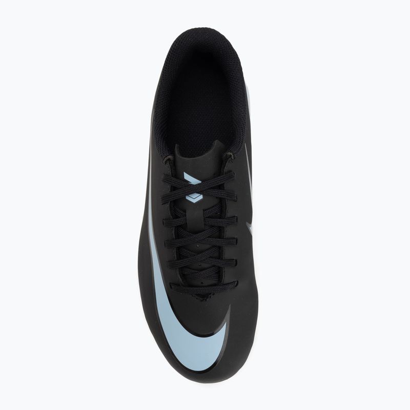 Кросівки футбольні дитячі Nike Mercurial Vapor 16 Club FG/MG black/ice blue 5