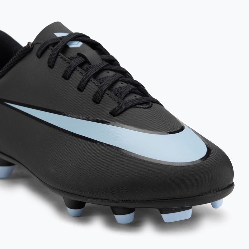 Кросівки футбольні дитячі Nike Mercurial Vapor 16 Club FG/MG black/ice blue 7