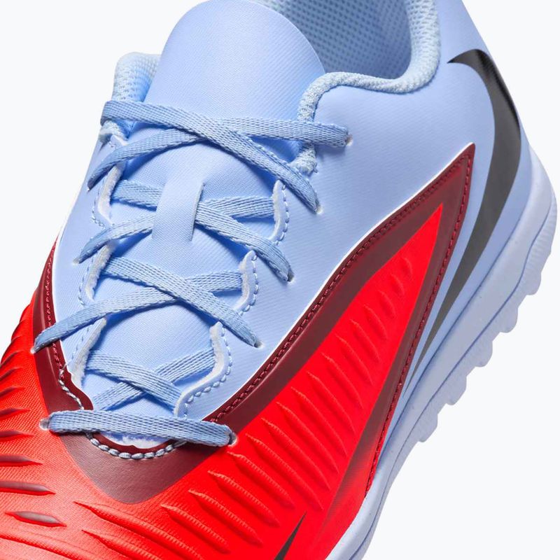 Кросівки футбольні чоловічі Nike Phantom 6 Low Club TF royal tint/bright crimson/black 7