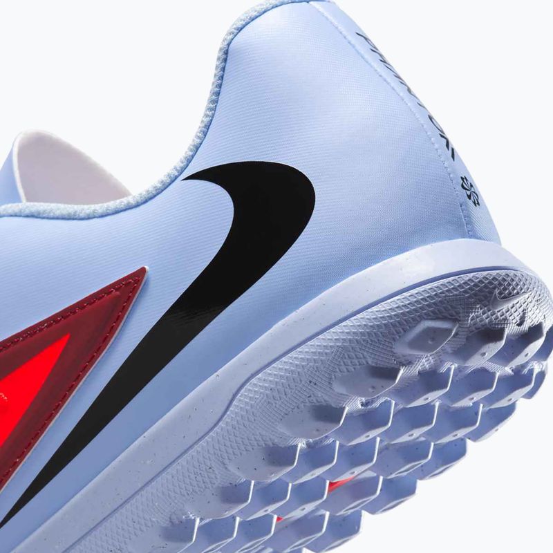 Кросівки футбольні чоловічі Nike Phantom 6 Low Club TF royal tint/bright crimson/black 8
