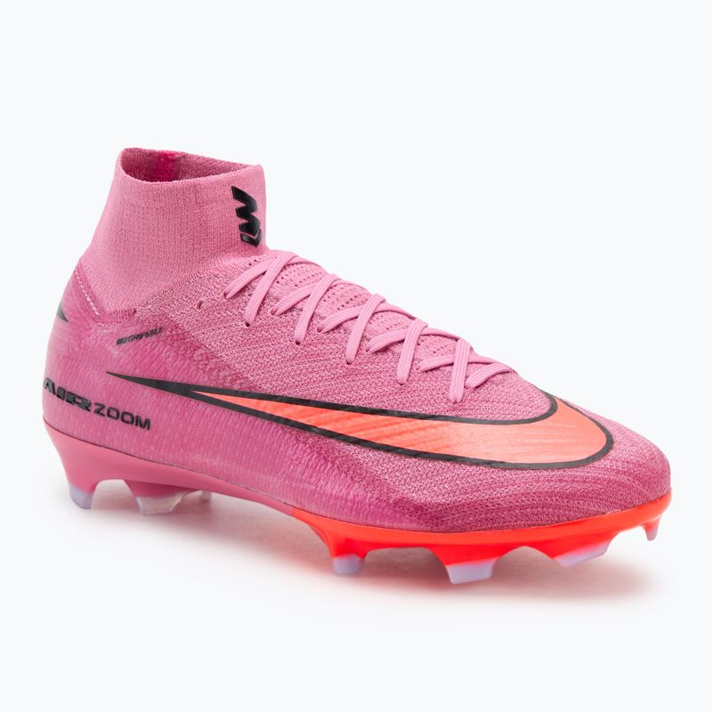 Кросівки футбольні чоловічі Nike Mercurial Superfly 10 Elite FG magic flamingo/black/total crimson