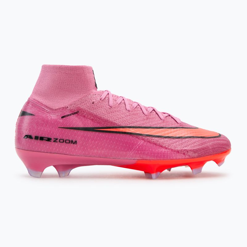 Кросівки футбольні чоловічі Nike Mercurial Superfly 10 Elite FG magic flamingo/black/total crimson 2