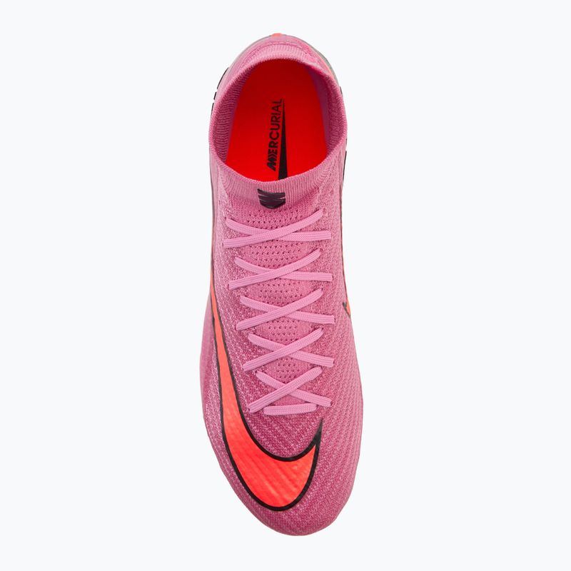Кросівки футбольні чоловічі Nike Mercurial Superfly 10 Elite FG magic flamingo/black/total crimson 5