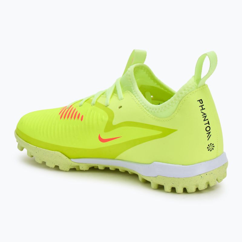 Дитячі футбольні бутси Nike Jr. Phantom 6 Low Academy TF hyper crimson/life lime/black 3