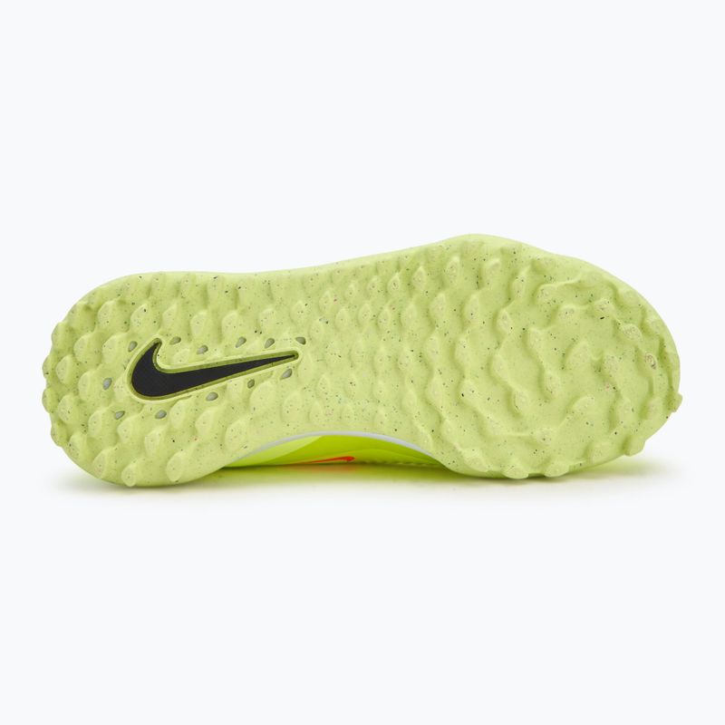 Кросівки футбольні дитячі Nike Jr. Phantom 6 Low Academy TF hyper crimson/life lime/black 4