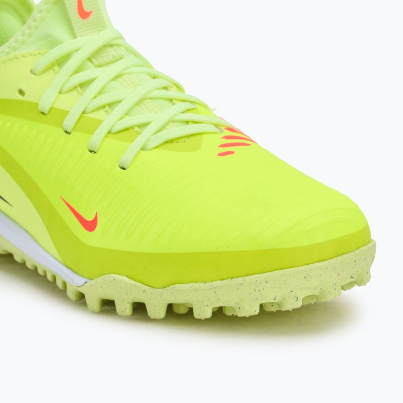 Кросівки футбольні дитячі Nike Jr. Phantom 6 Low Academy TF hyper crimson/life lime/black 7