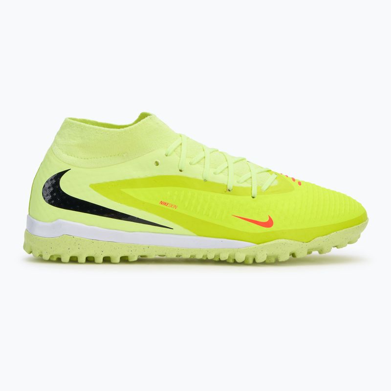 Кросівки футбольні чоловічі Nike Phantom 6 High Academy TF hyper crimson/life lime/black 2