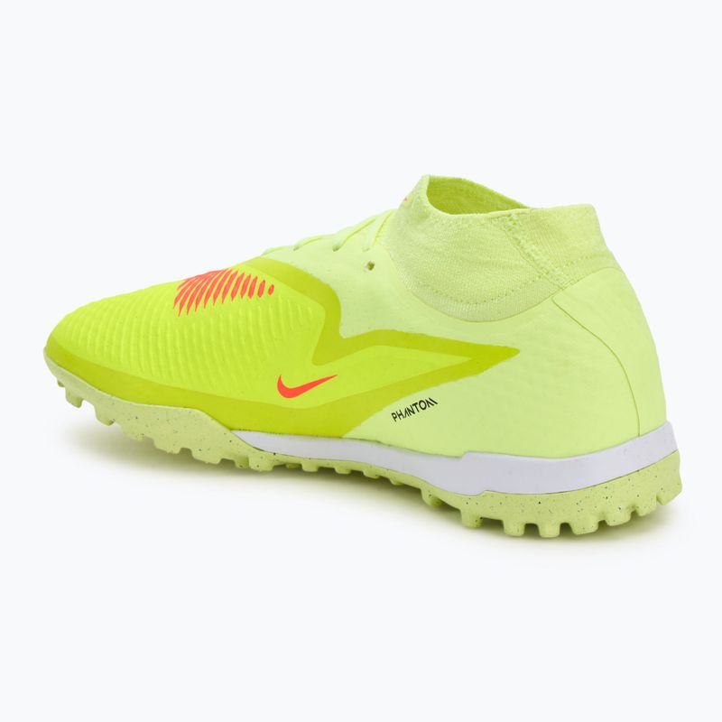 Кросівки футбольні чоловічі Nike Phantom 6 High Academy TF hyper crimson/life lime/black 3