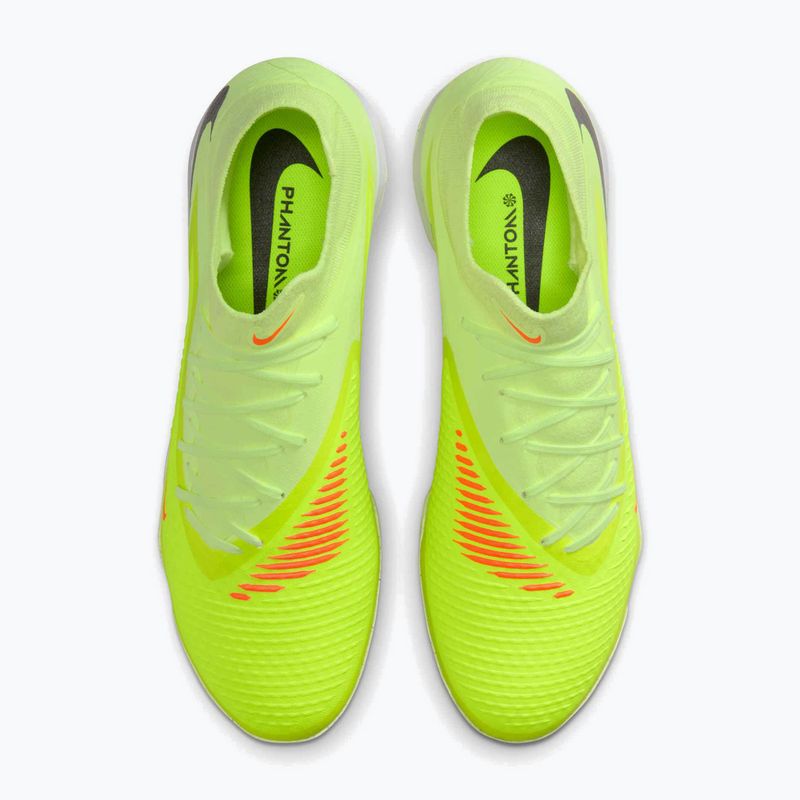 Кросівки футбольні чоловічі Nike Phantom 6 High Academy TF hyper crimson/life lime/black 8