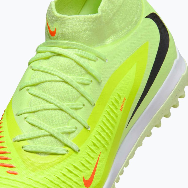 Кросівки футбольні чоловічі Nike Phantom 6 High Academy TF hyper crimson/life lime/black 10