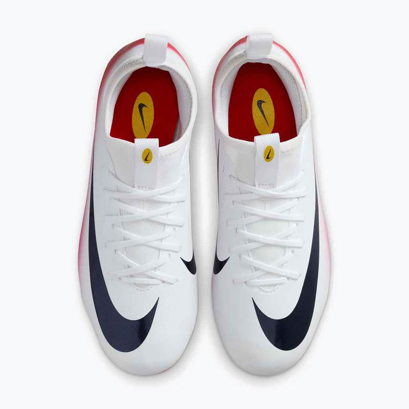 Дитячі футбольні бутси Nike Zoom Vapor 16 Academy LV8 Jr FG/MG university red/dark obsidian 13