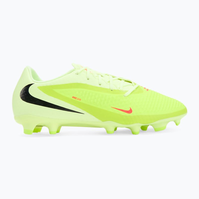 Кросівки футбольні чоловічі Nike Phantom 6 Low Academy FG/MG hyper crimson/limelight/black 2
