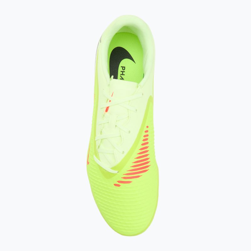 Кросівки футбольні чоловічі Nike Phantom 6 Low Academy FG/MG hyper crimson/limelight/black 5