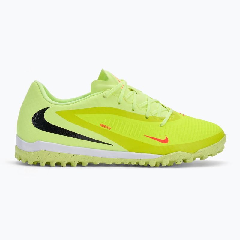 Кросівки футбольні чоловічі Nike Phantom 6 Low Academy TF hyper crimson/limelight/black 2