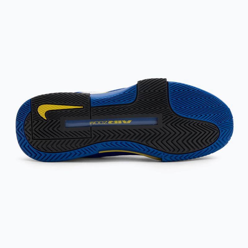 Кросівки тенісні чоловічі Nike Zoom GP Challenge 1 racer blue / white / black / lightening 4
