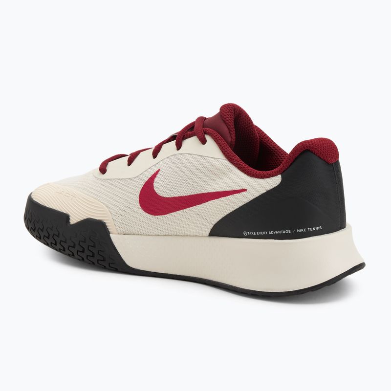 Кросівки тенісні жіночі Nike Vapor Lite 3 pale ivory / rush pink / sail / team red 3
