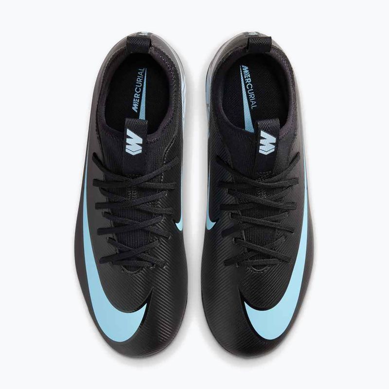 Кросівки футбольні дитячі Nike Mercurial Vapor 16 Academy AG black/ice blue 6