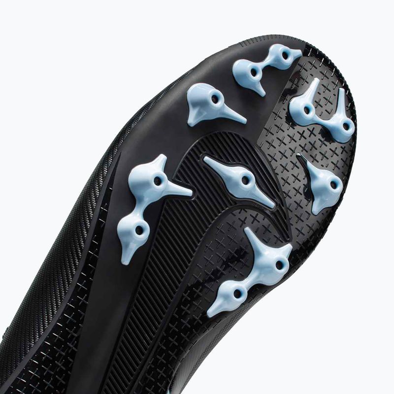 Кросівки футбольні дитячі Nike Mercurial Vapor 16 Academy AG black/ice blue 9