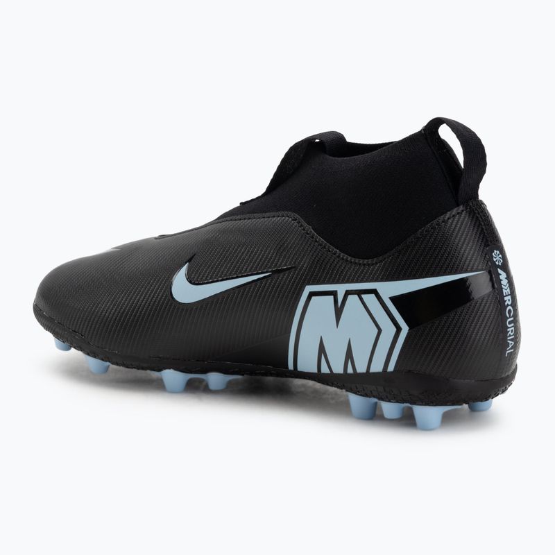 Кросівки футбольні дитячі Nike Mercurial Superfly 10 Academy AG black/ice blue 3