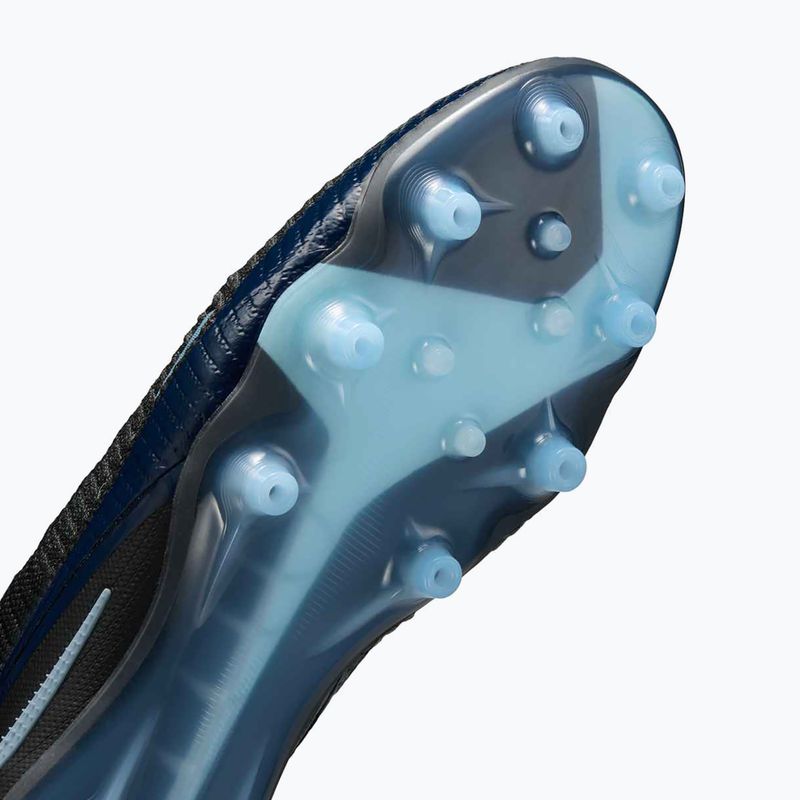 Кросівки футбольні чоловічі Nike Phantom 6 High Elite AG black/black 10