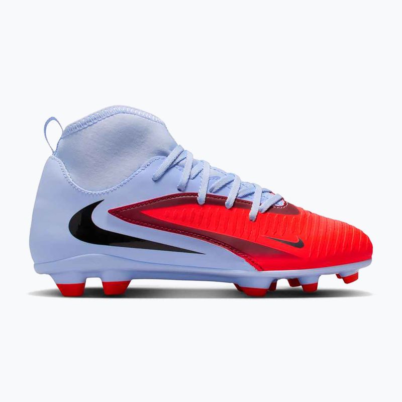 Кросівки футбольні дитячі Nike Phantom 6 High Club FG/MG royal tint/bright crimson 8